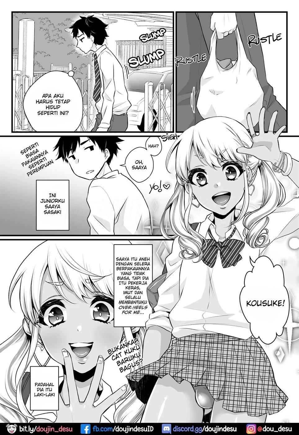 Kuro Gal Otokonoko Mama Soushuuhen!: Chapter chapter-1 - Page 9