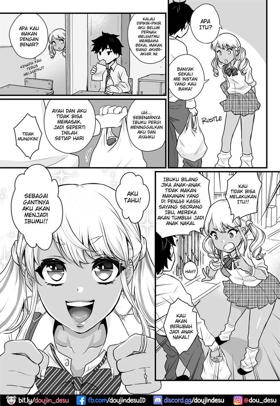 Kuro Gal Otokonoko Mama Soushuuhen!: Chapter chapter-1 - Page 10