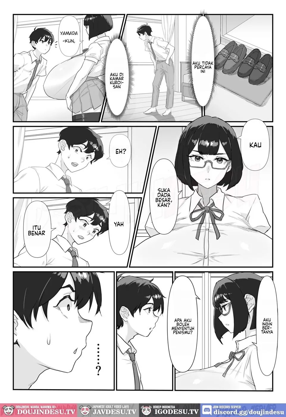 Kuroi-san wa Kakusenai!!: Chapter chapter-1 - Page 9