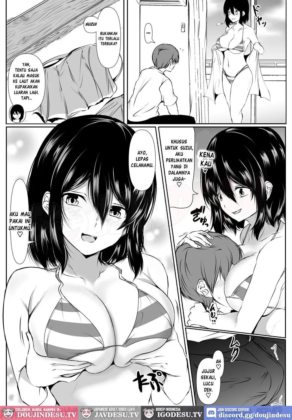 Kyonyuu Darake de Ero ni Kanyou Sugiru Chiiki no Hanashi: Chapter chapter-1 - Page 44