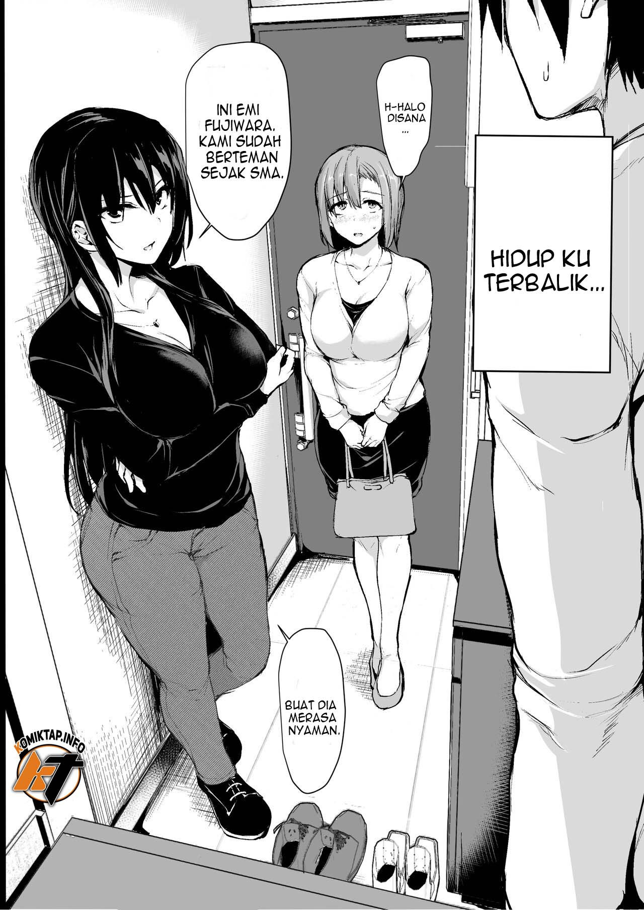 Kyonyuu ga Futari Inai to Bokki shinai Otto no Tame ni Tomodachi wo Tsurete kita Tsuma: Chapter chapter-1 - Page 4