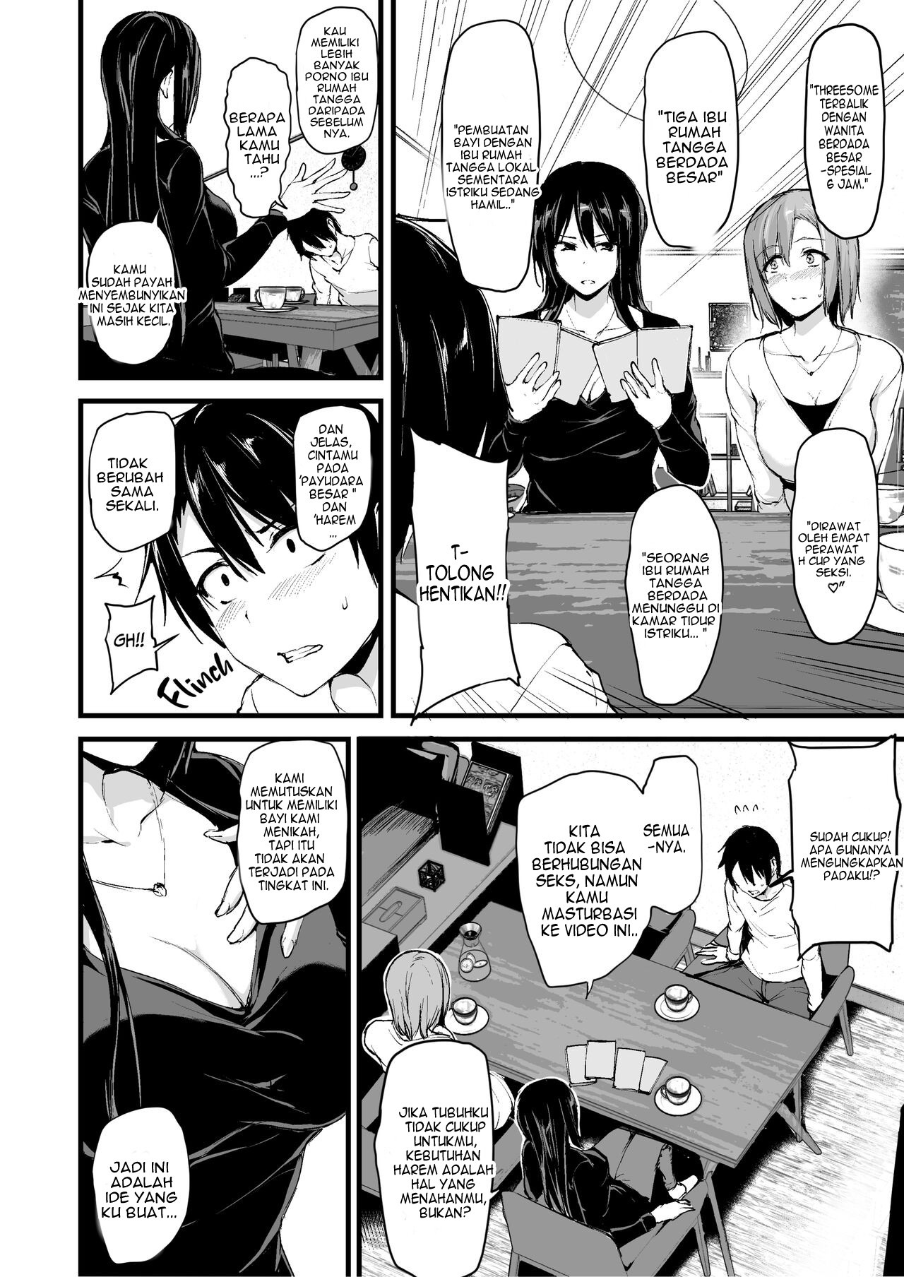 Kyonyuu ga Futari Inai to Bokki shinai Otto no Tame ni Tomodachi wo Tsurete kita Tsuma: Chapter chapter-1 - Page 6
