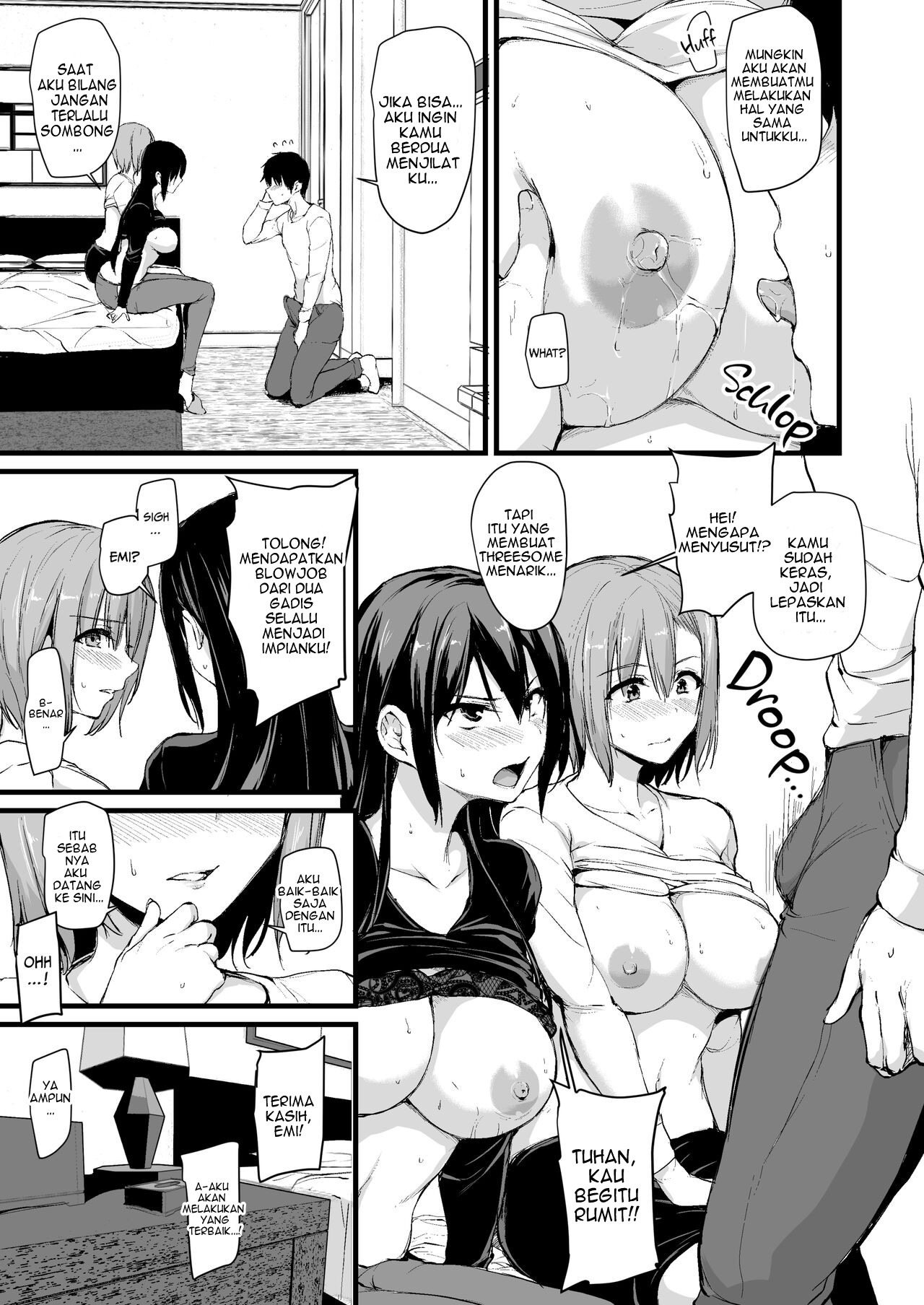 Kyonyuu ga Futari Inai to Bokki shinai Otto no Tame ni Tomodachi wo Tsurete kita Tsuma: Chapter chapter-1 - Page 13