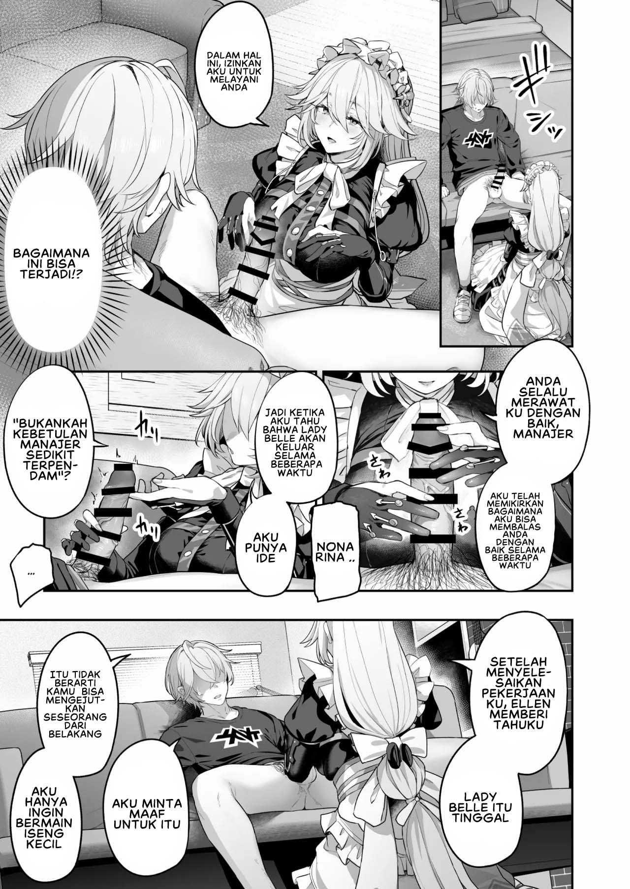 Maid-chou Rina no Tokubetsu Ura Service: Chapter chapter-1 - Page 8