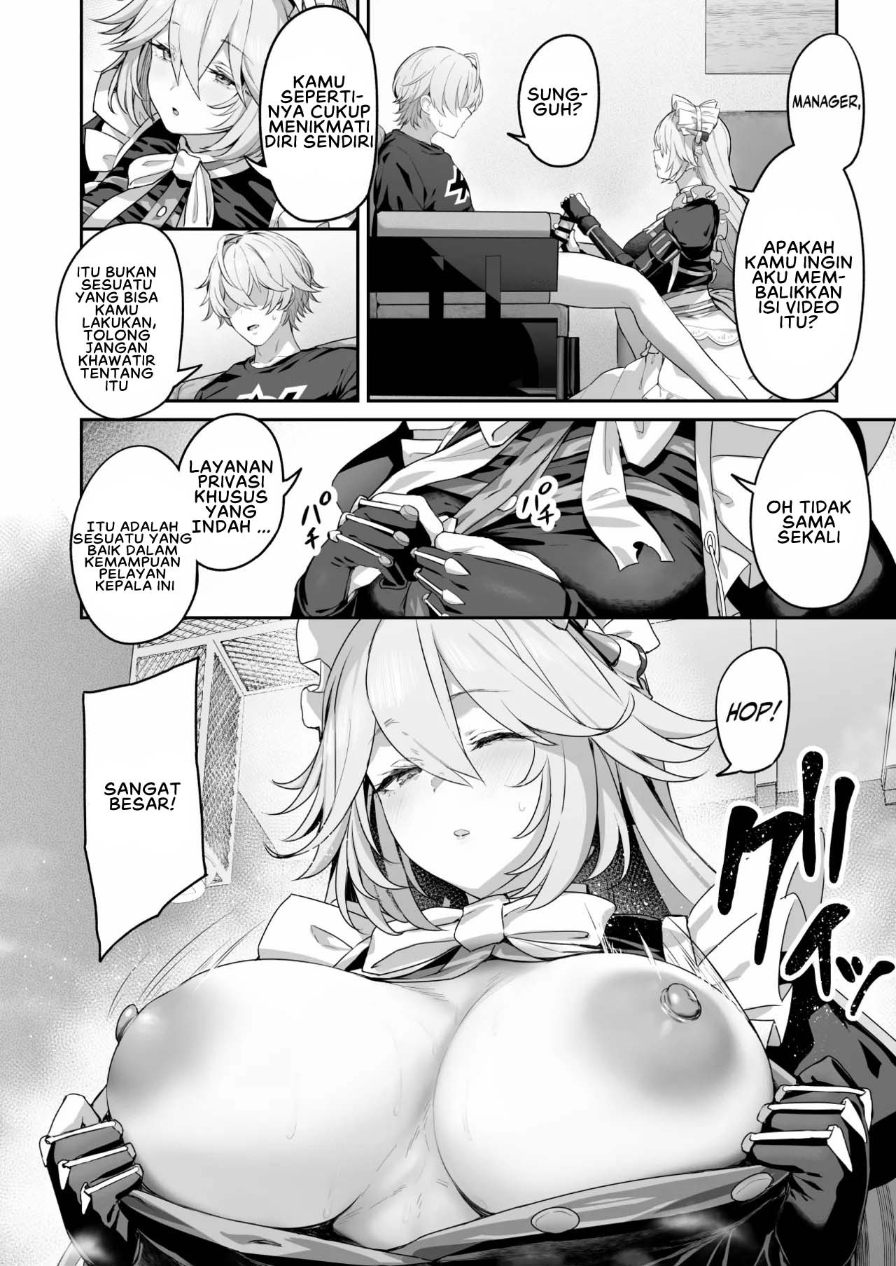 Maid-chou Rina no Tokubetsu Ura Service: Chapter chapter-1 - Page 9