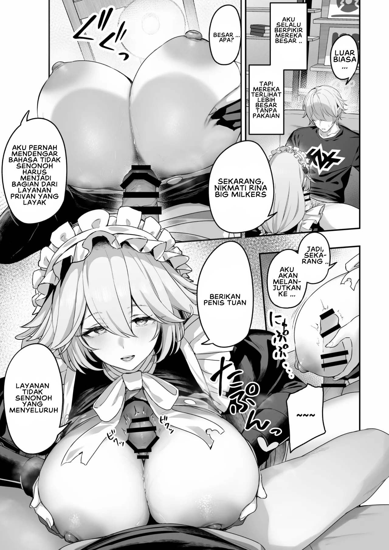 Maid-chou Rina no Tokubetsu Ura Service: Chapter chapter-1 - Page 10