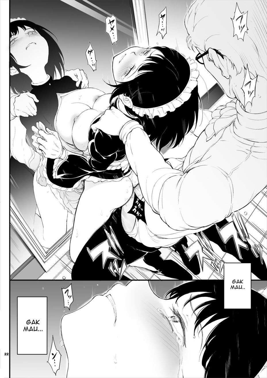 Maid Kyouiku. -Botsuraku Kizoku Rurikawa Tsubaki-: Chapter chapter-1 - Page 21