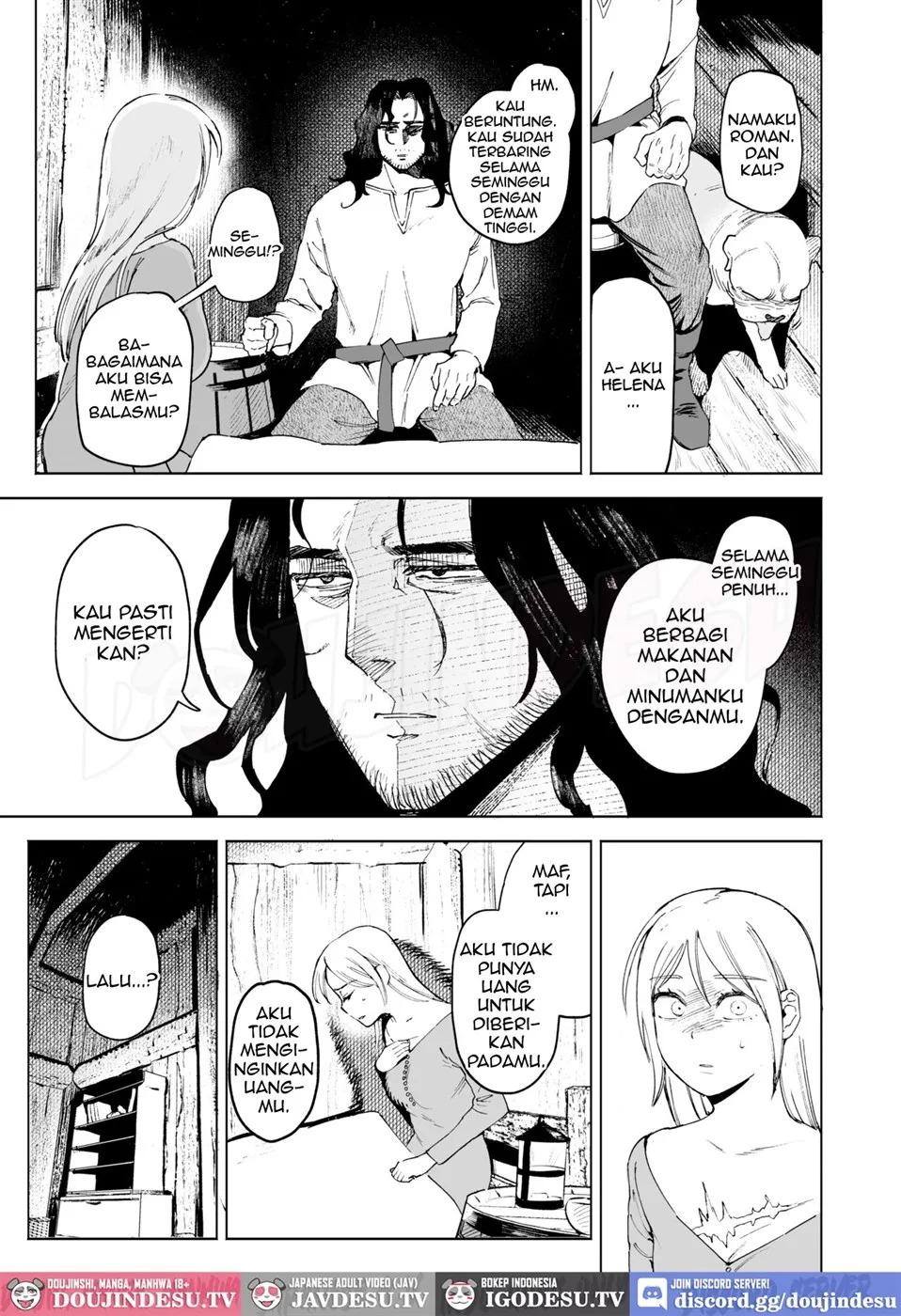 Maiden ~Shoufu ga Moto Kishi no Karyuudo ni Hirowareru Hanashi~: Chapter chapter-1 - Page 9