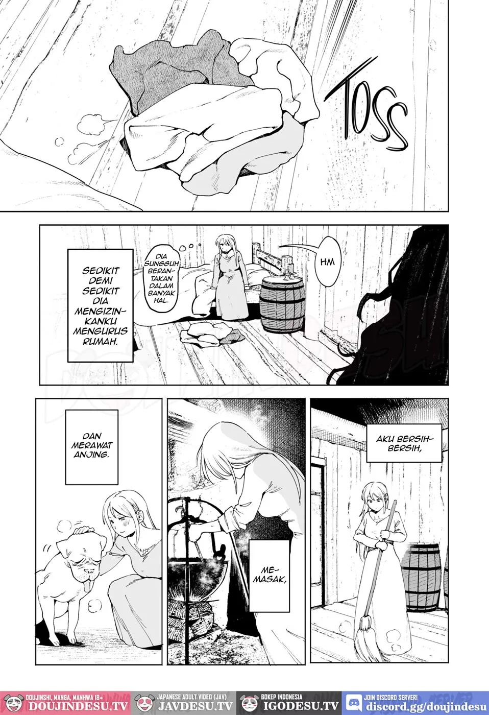 Maiden ~Shoufu ga Moto Kishi no Karyuudo ni Hirowareru Hanashi~: Chapter chapter-1 - Page 17