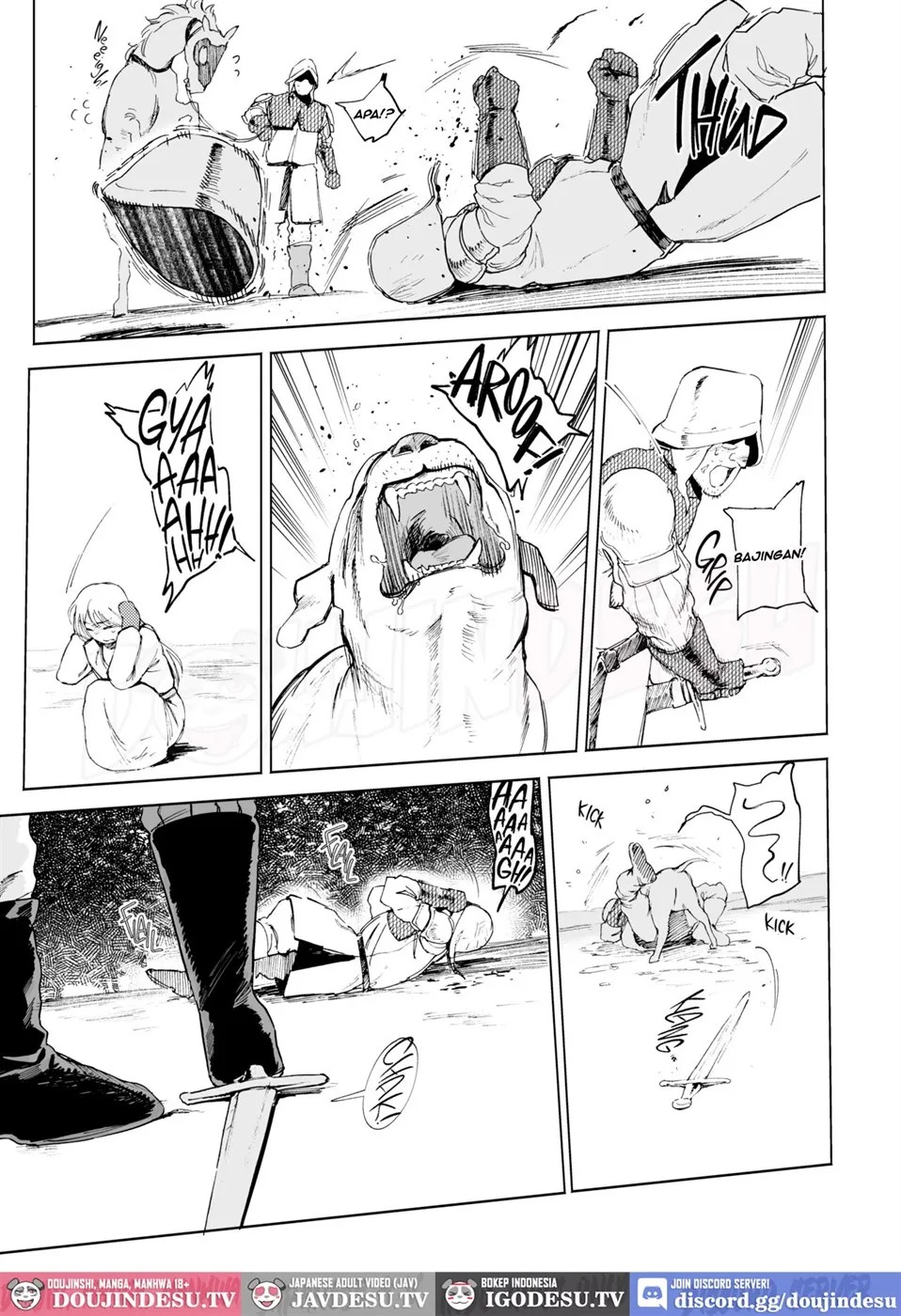 Maiden ~Shoufu ga Moto Kishi no Karyuudo ni Hirowareru Hanashi~: Chapter chapter-1 - Page 36