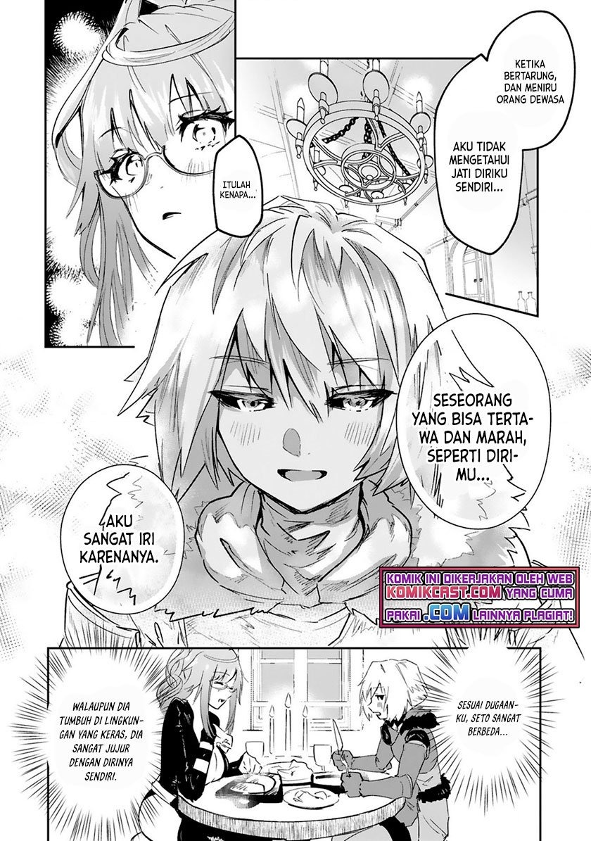 Maken Tsukai no Moto Shounen Hei wa, Moto Teki Kanbu no Onee-san to Issho ni Ikitai: Chapter chapter-2.2 - Page 9