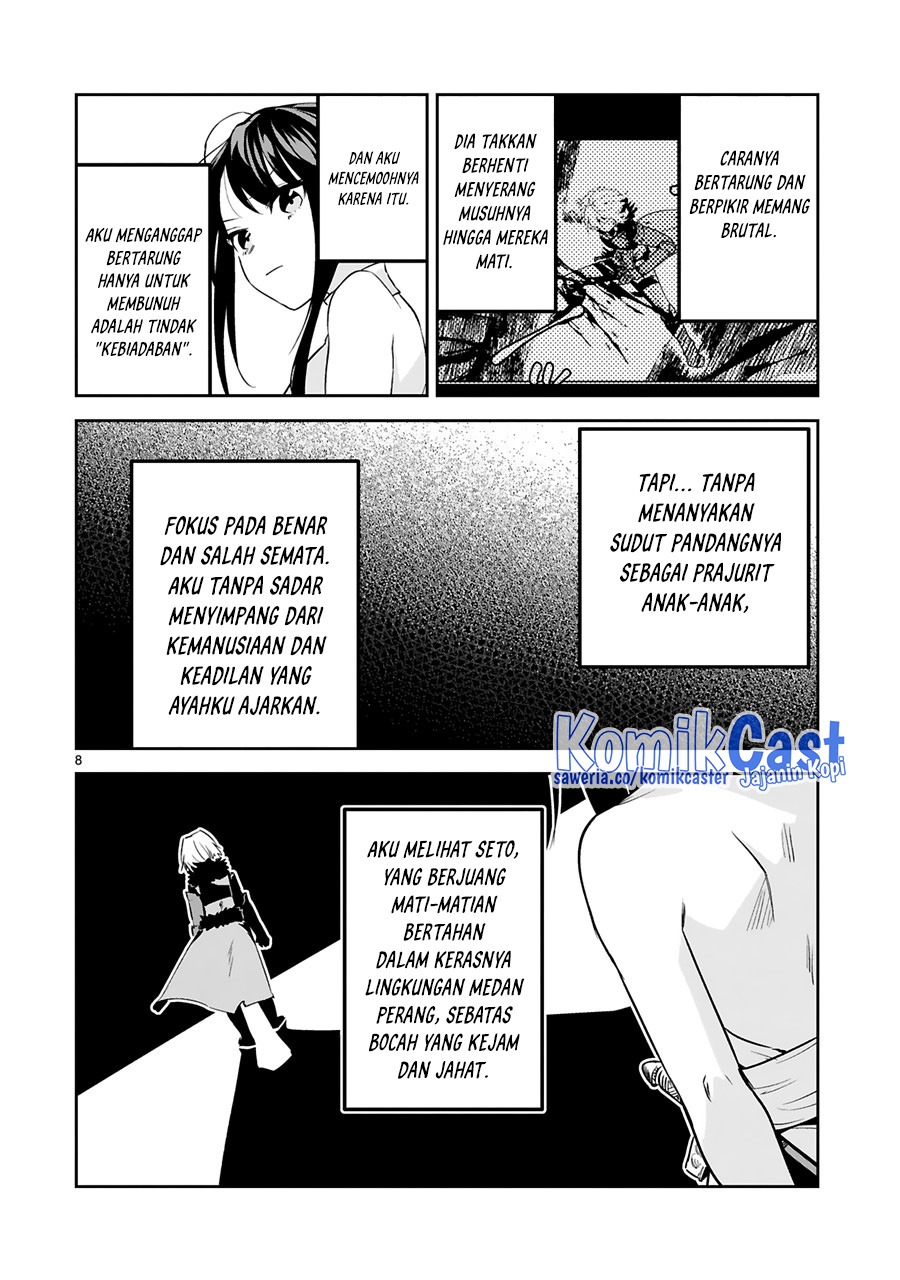 Maken Tsukai no Moto Shounen Hei wa, Moto Teki Kanbu no Onee-san to Issho ni Ikitai: Chapter chapter-24 - Page 9