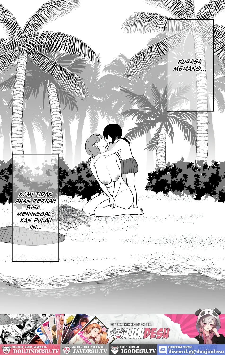 Mama to Musuko ga Mujintou de Love Love Sex suru Hanashi: Chapter chapter-2 - Page 56