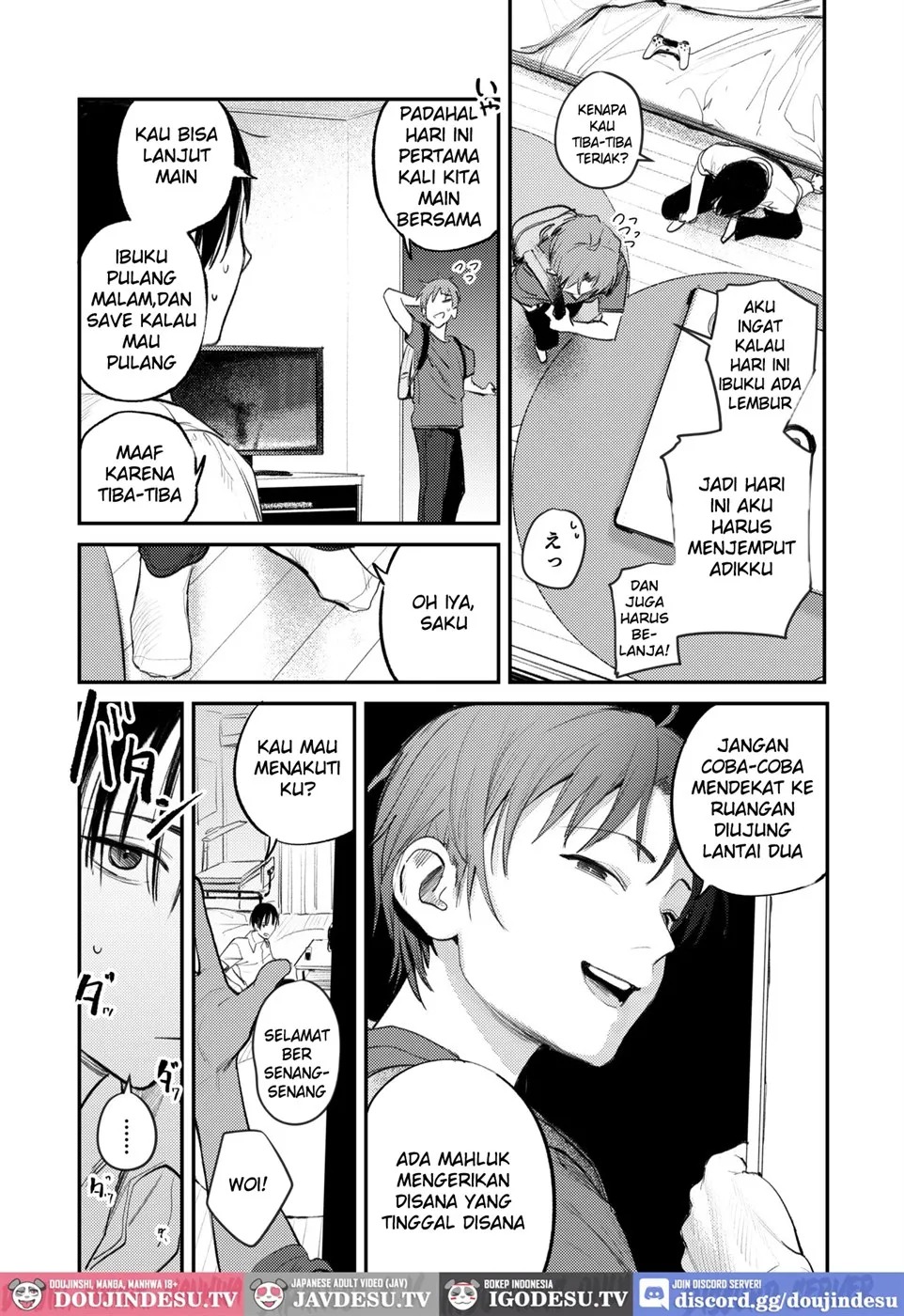 Mamono no Heya ~6 nen-buri ni Saikai shitara Hikkikomori Neet ni Natteita Shinyuu no Oneesan ni Semerarete Seieki o Shiboritorareru Hanashi: Chapter chapter-1 - Page 6