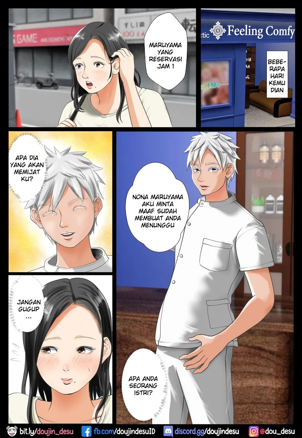 Massage-ten Tsuma, Ochiru: Chapter chapter-1 - Page 7