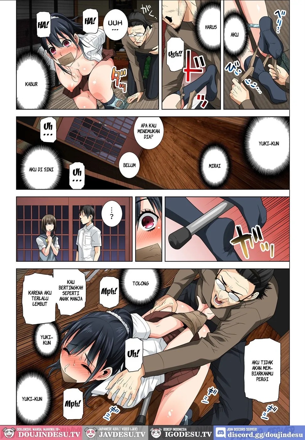 Matabiraki Haha Shimai Taisetsu a Osananajimi no Shimai wa Ore no Kuzu Oyaji ni Ana o Sasageru...: Chapter chapter-1 - Page 14