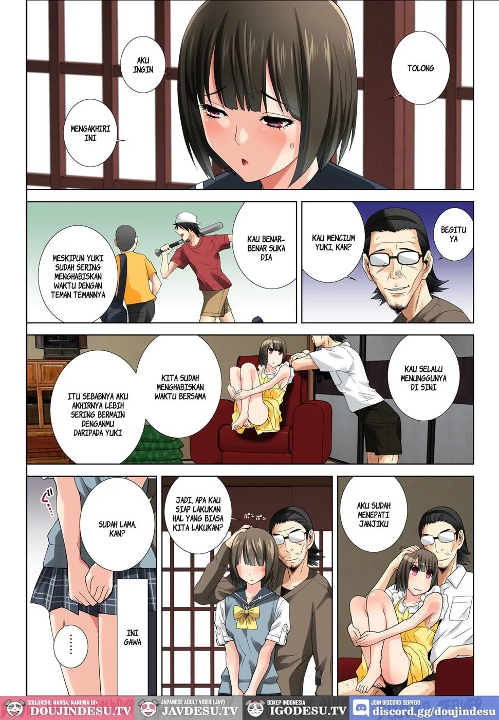 Matabiraki Haha Shimai Taisetsu a Osananajimi no Shimai wa Ore no Kuzu Oyaji ni Ana o Sasageru...: Chapter chapter-1 - Page 21