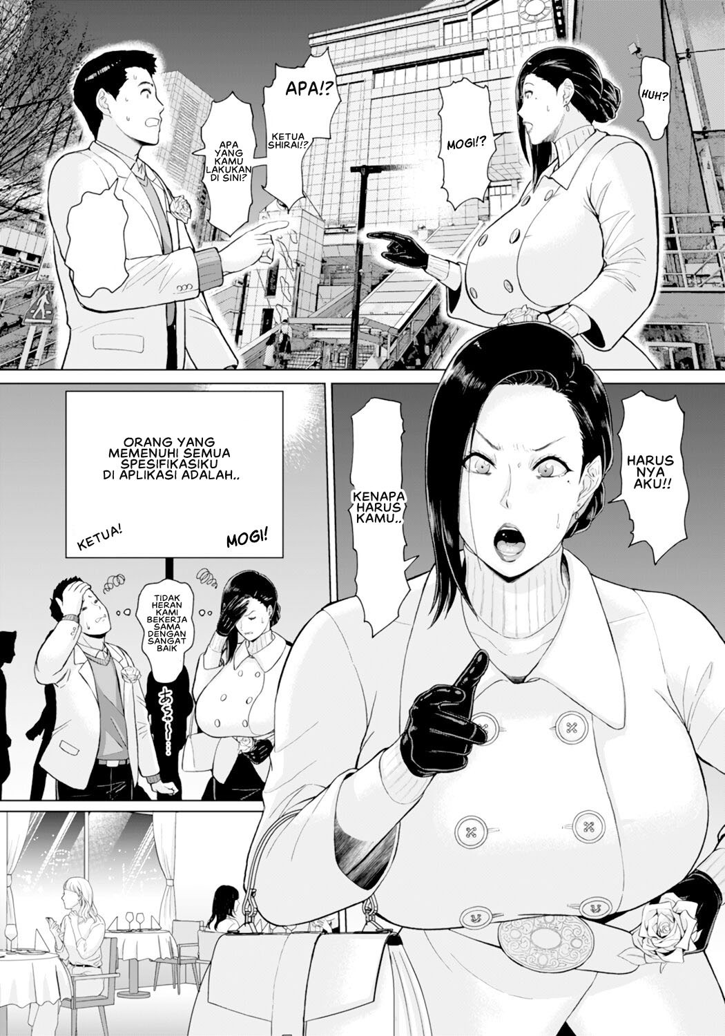Matching Joushi Aishou wa Karada de: Chapter chapter-1 - Page 4