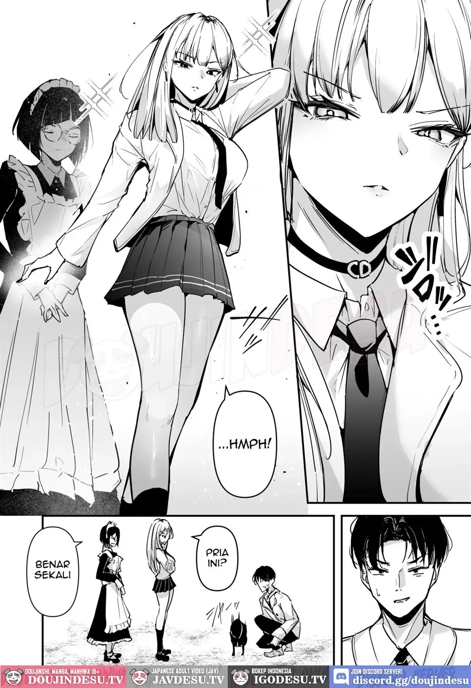 Mattaku Icha Love suru Ki no Nai Kyonyuu Reijou Gal ni Niku Dildo Atsukai Sareteiru Ore no Hanashi: Chapter chapter-1 - Page 5