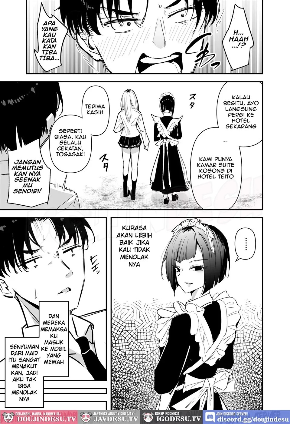 Mattaku Icha Love suru Ki no Nai Kyonyuu Reijou Gal ni Niku Dildo Atsukai Sareteiru Ore no Hanashi: Chapter chapter-1 - Page 10
