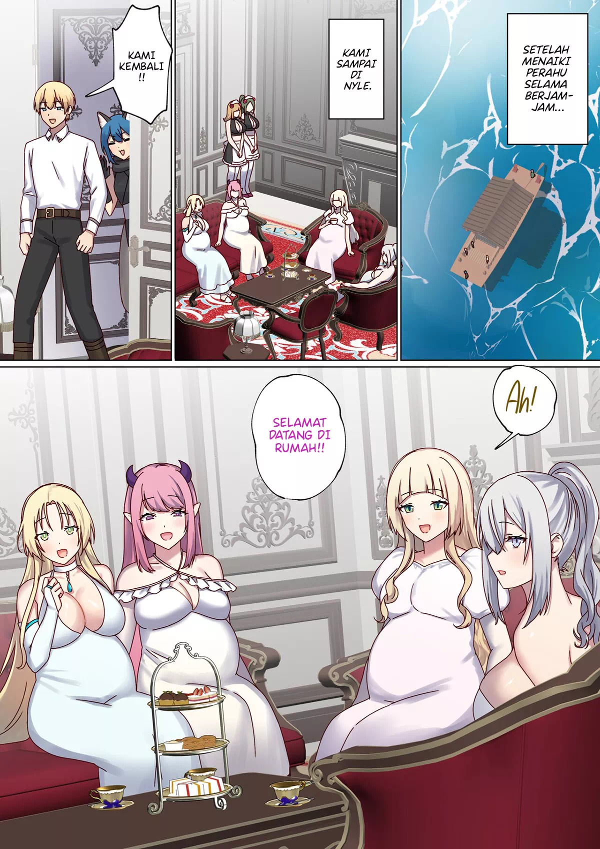 Meguri Meguru Rinne no Naka de: Chapter chapter-4 - Page 137