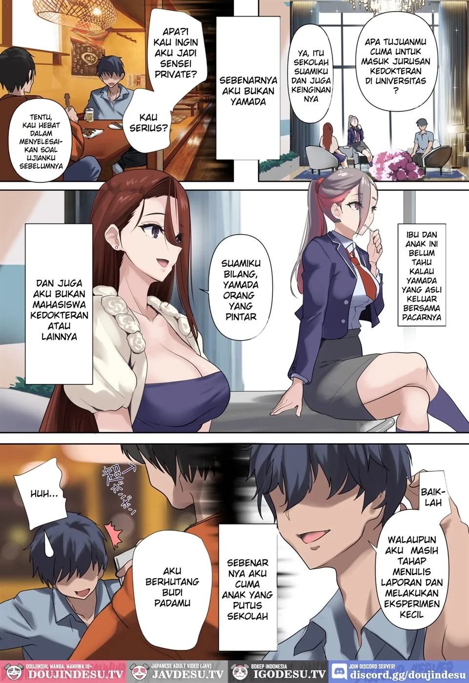 Mesu Buta Celeb to Doutei Sensei: Chapter chapter-1 - Page 32
