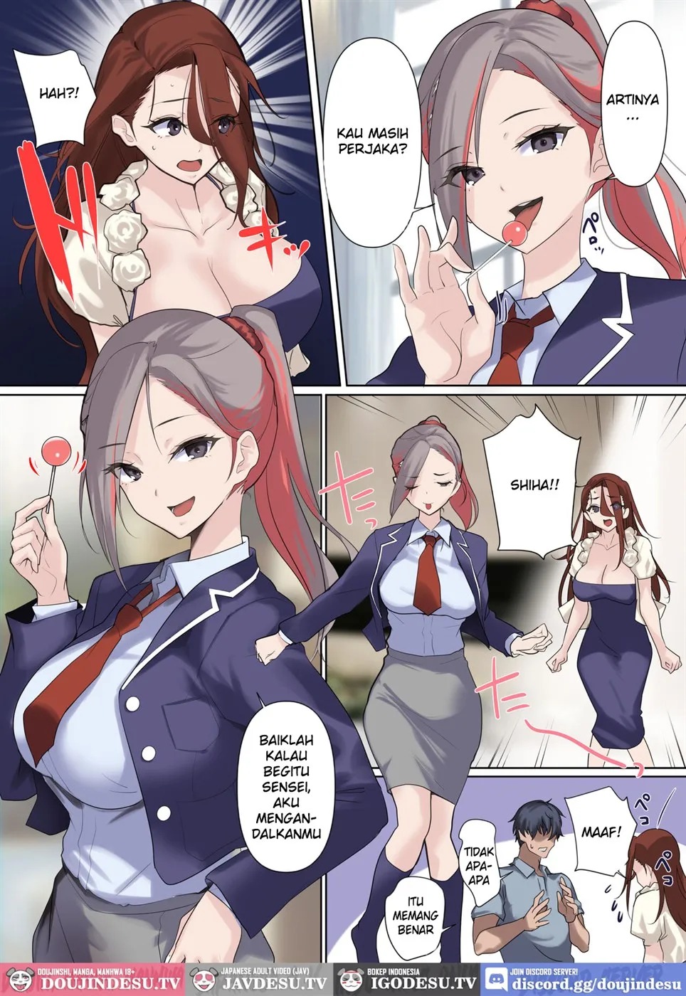 Mesu Buta Celeb to Doutei Sensei: Chapter chapter-1 - Page 34