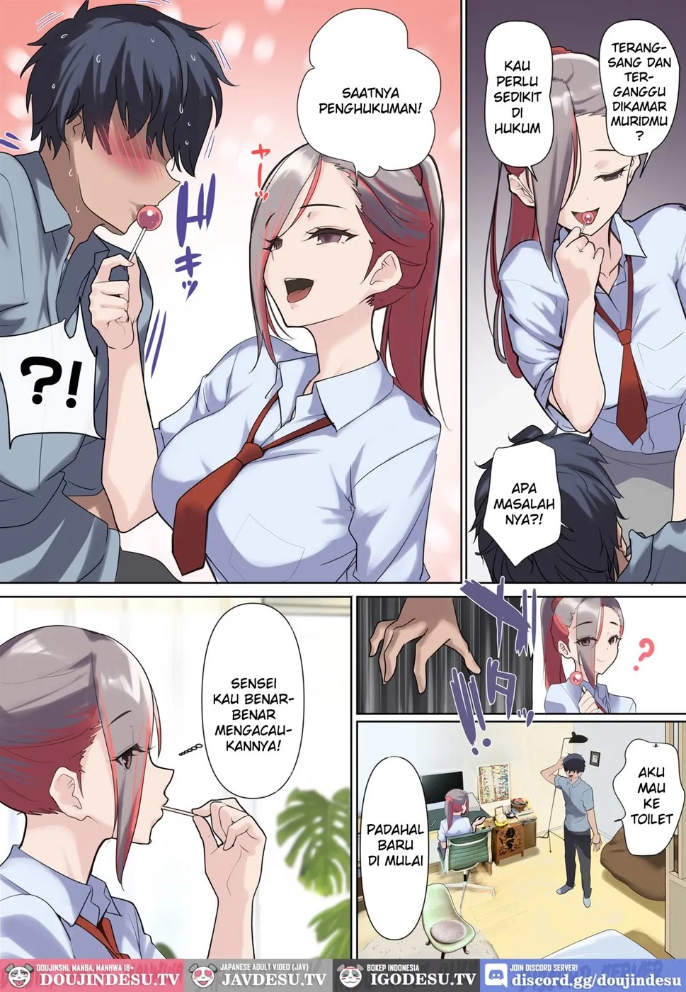 Mesu Buta Celeb to Doutei Sensei: Chapter chapter-1 - Page 48