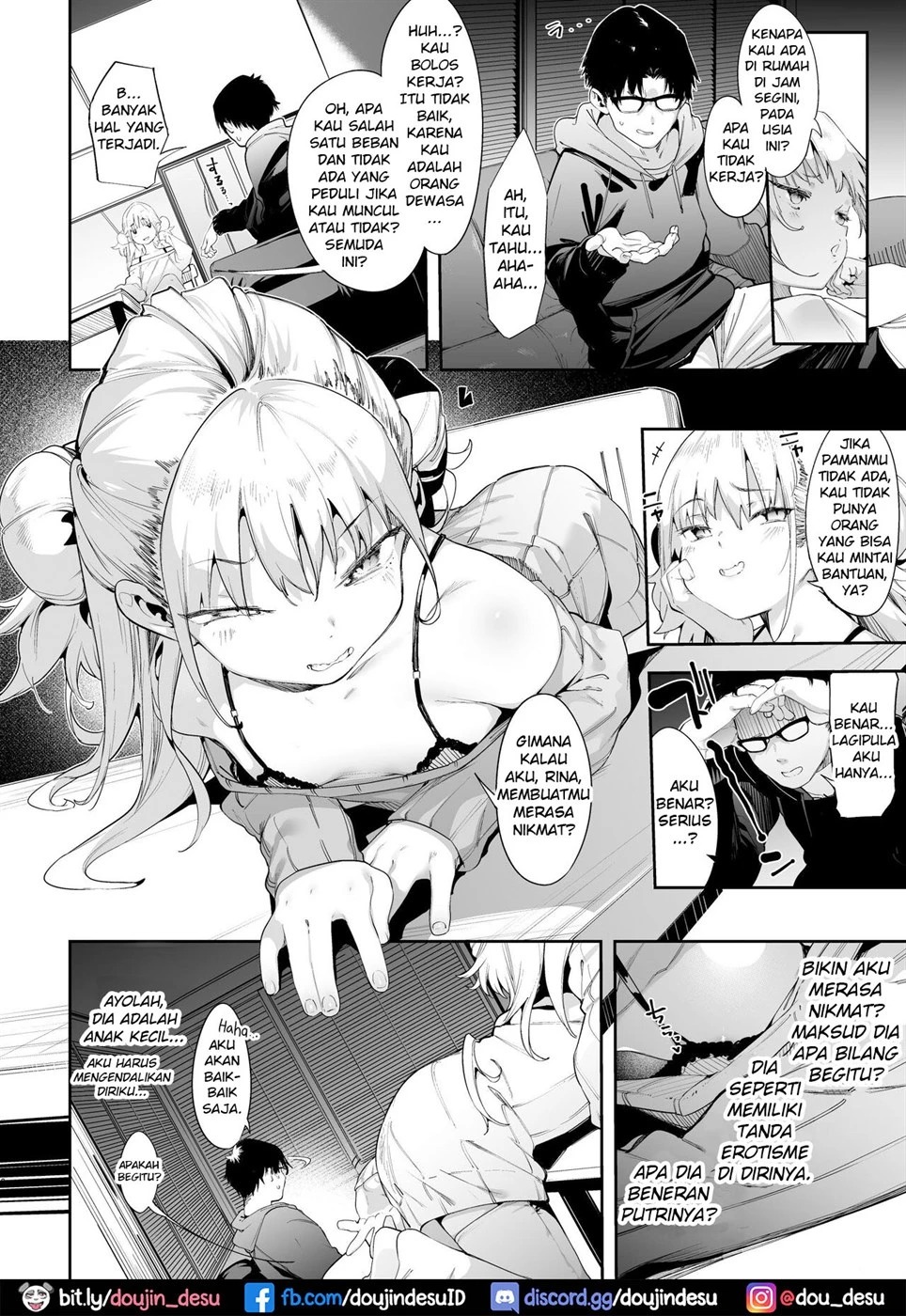 Mesugaki Rina-chan: Chapter chapter-1 - Page 8