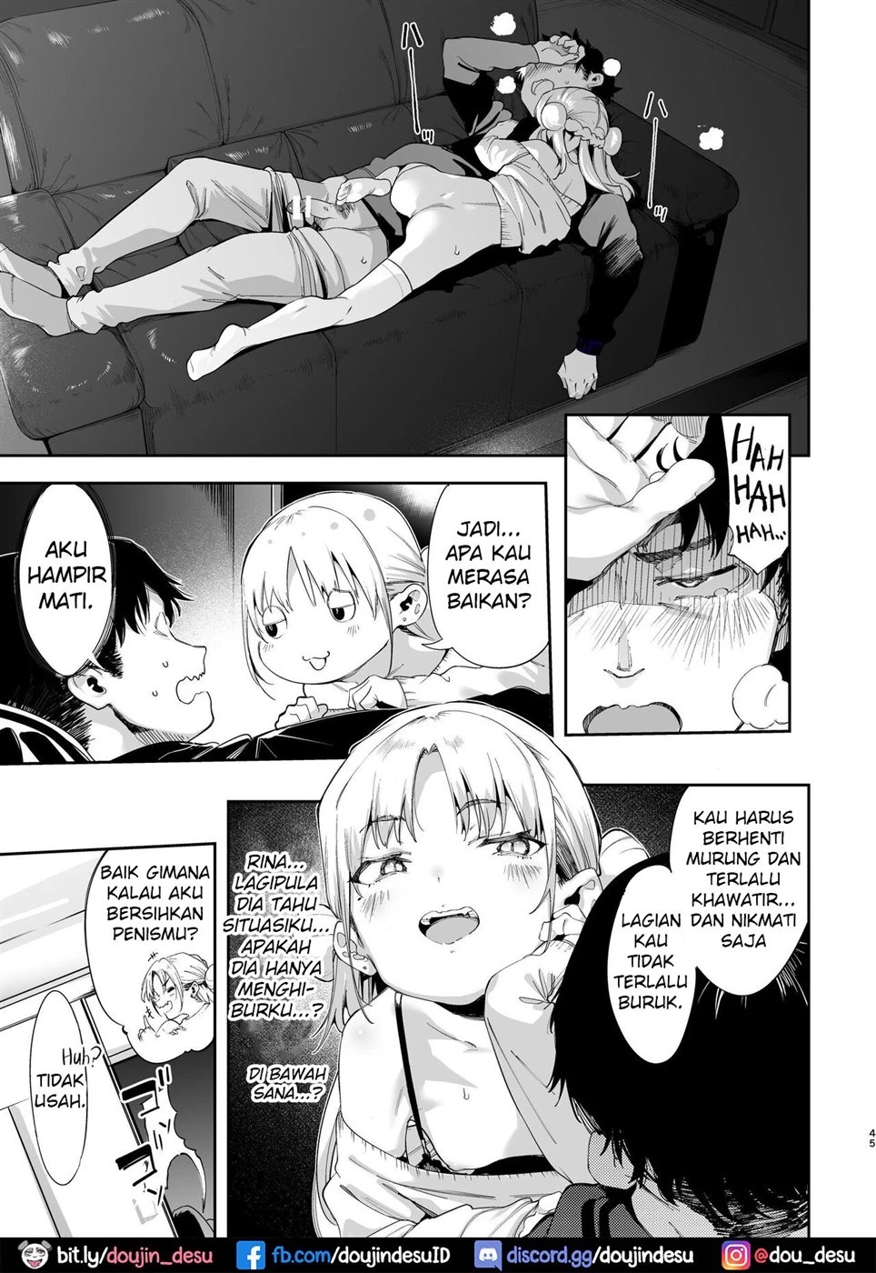 Mesugaki Rina-chan: Chapter chapter-1 - Page 47