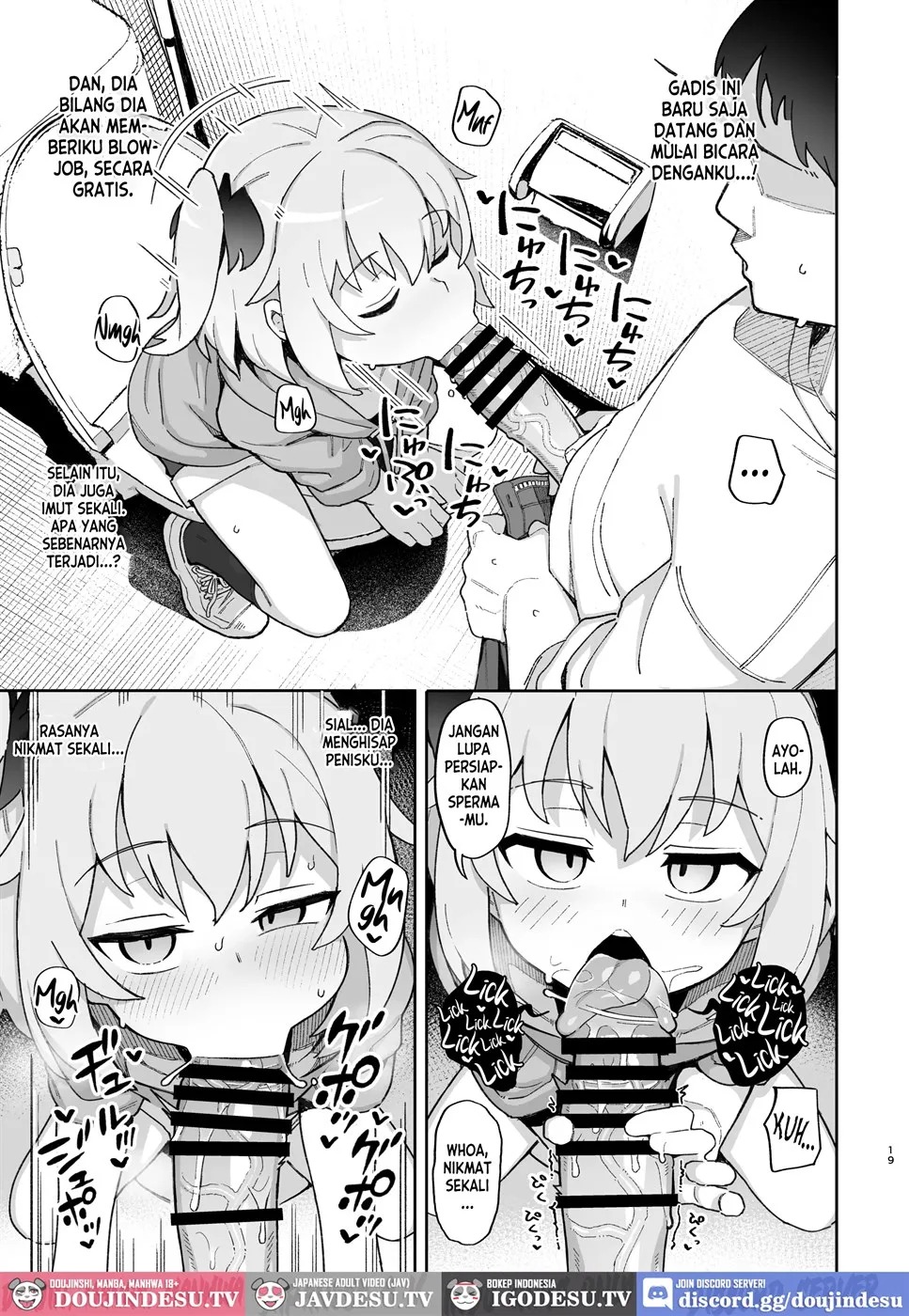 Mesugaki Succubus-tachi ni Shiboritorareru Hon: Chapter chapter-1 - Page 20