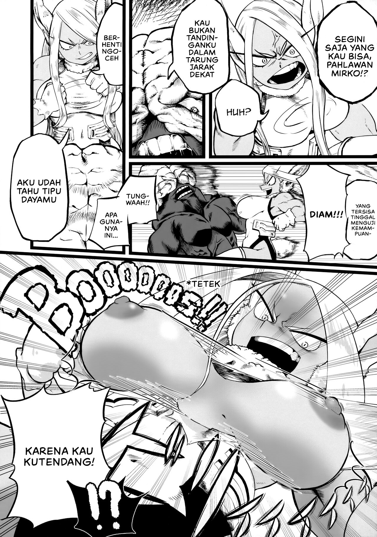 Mirko vs Chinpo Nounashi: Chapter chapter-1 - Page 5