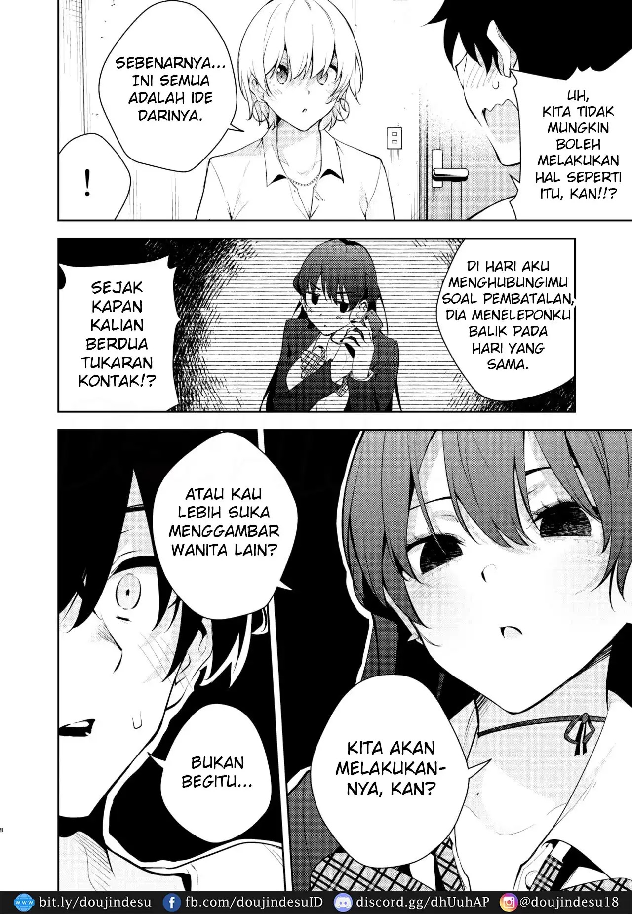 Mishiranu Joshikousei ni Kankin sareta Toki no hanashi ~Rafu Dessin Route Hen~: Chapter chapter-1 - Page 8
