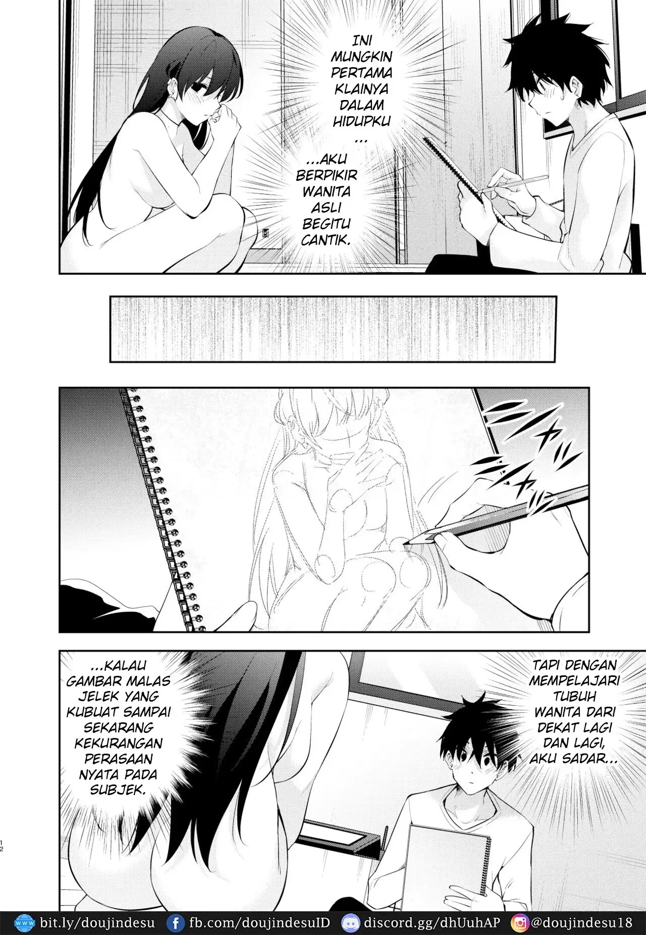 Mishiranu Joshikousei ni Kankin sareta Toki no hanashi ~Rafu Dessin Route Hen~: Chapter chapter-1 - Page 12