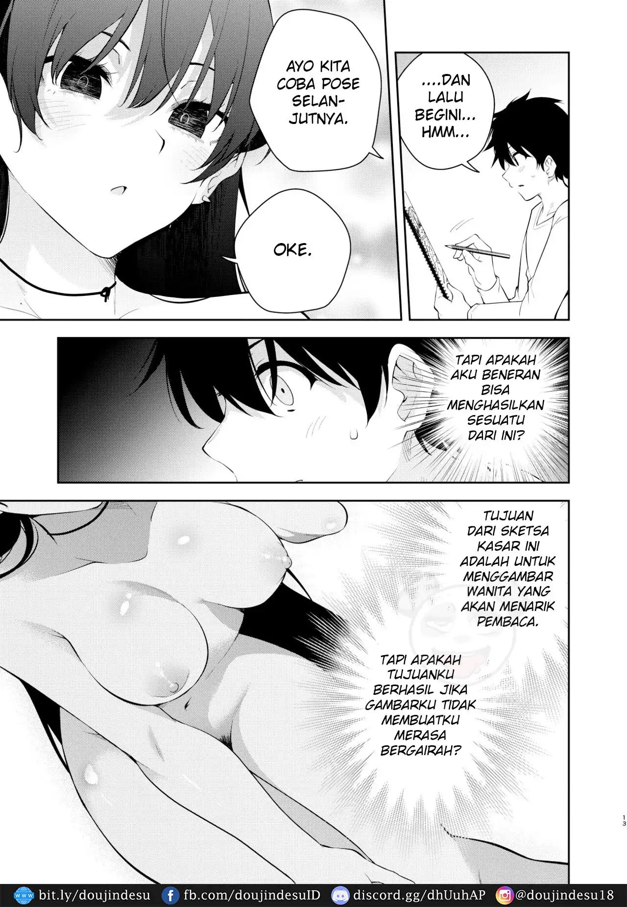 Mishiranu Joshikousei ni Kankin sareta Toki no hanashi ~Rafu Dessin Route Hen~: Chapter chapter-1 - Page 13