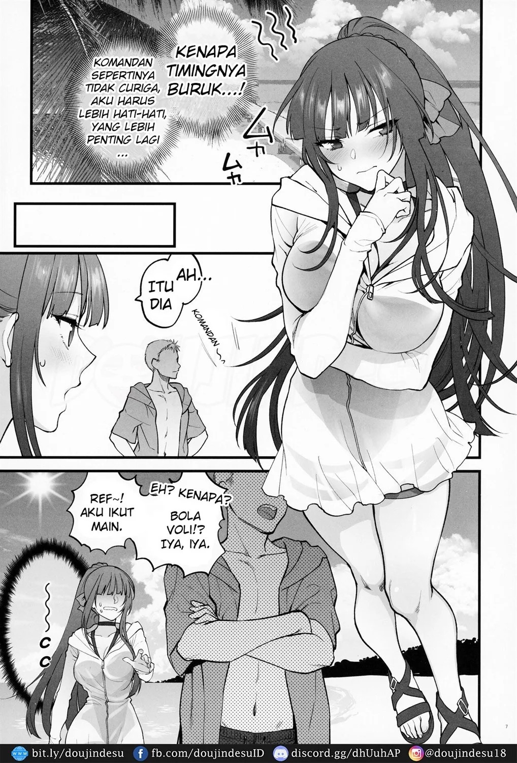 Mizugi Miseni Kita Dakedashi!!: Chapter chapter-1 - Page 7