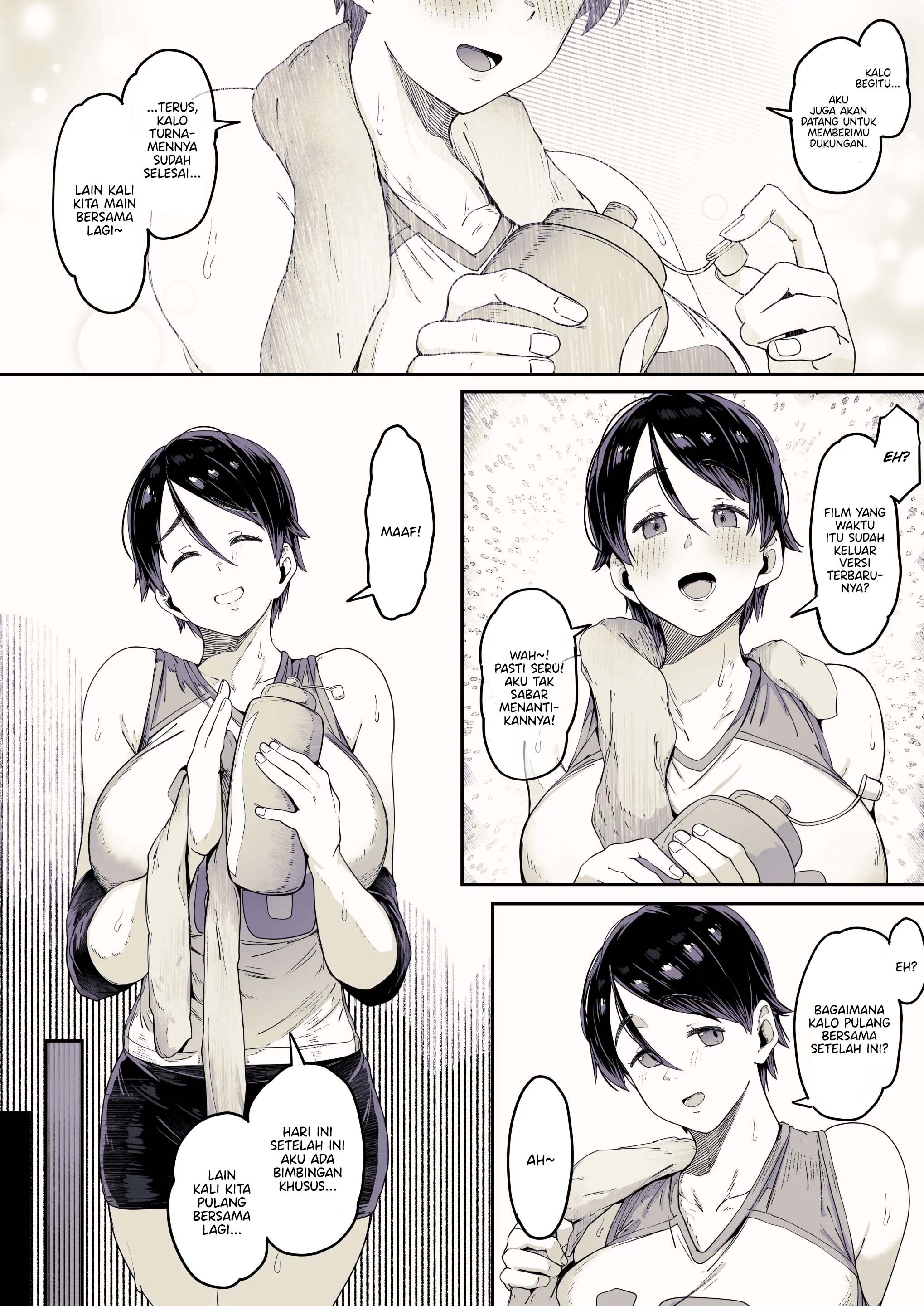 Mob-Gao Dakedo Karada no Shuchou ga Hageshii Volley-bu-chan: Chapter chapter-1 - Page 5