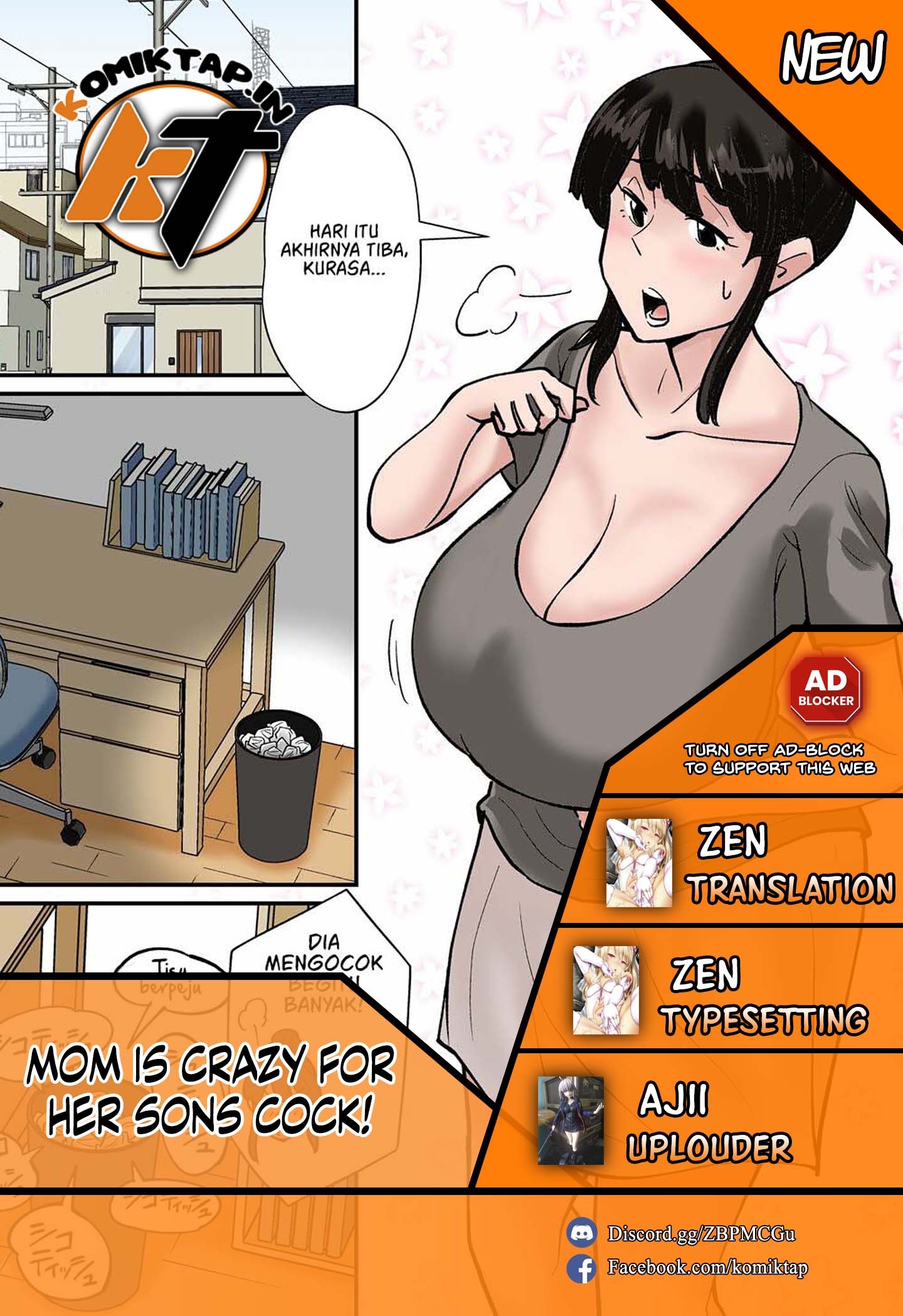 Mom Is Crazy For Her Son’s Cock!: Chapter chapter-1 - Page 1
