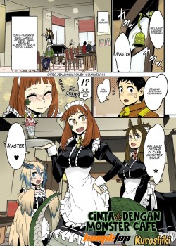 Sampul Mon Cafe Yori Ai o Kominute With Love, the Monster Cafe