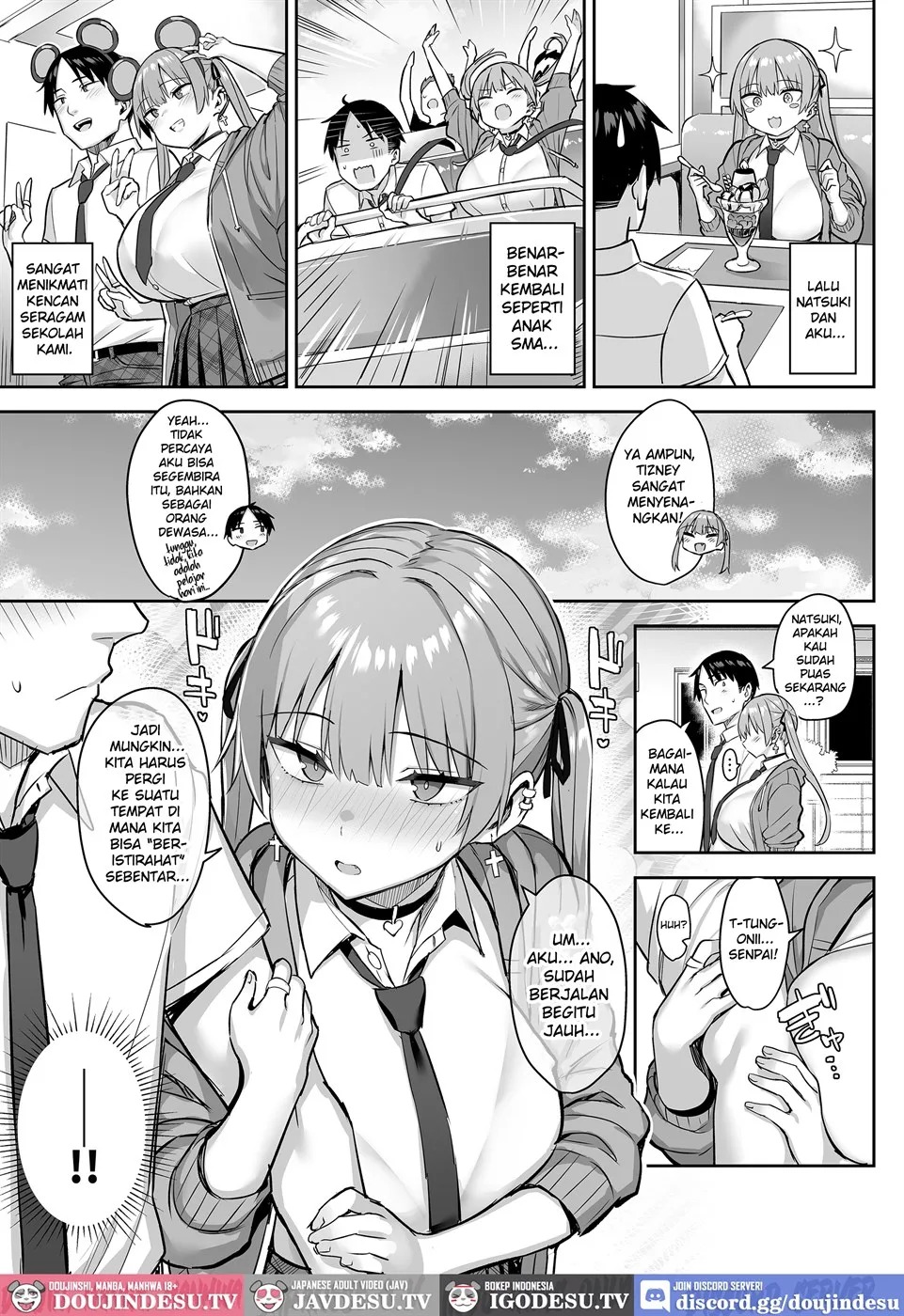 Moto InCha no Kyonyuu Yariman Imouto ga Erosugite, Onii-chan wa Mou…!!: Chapter chapter-4 - Page 33