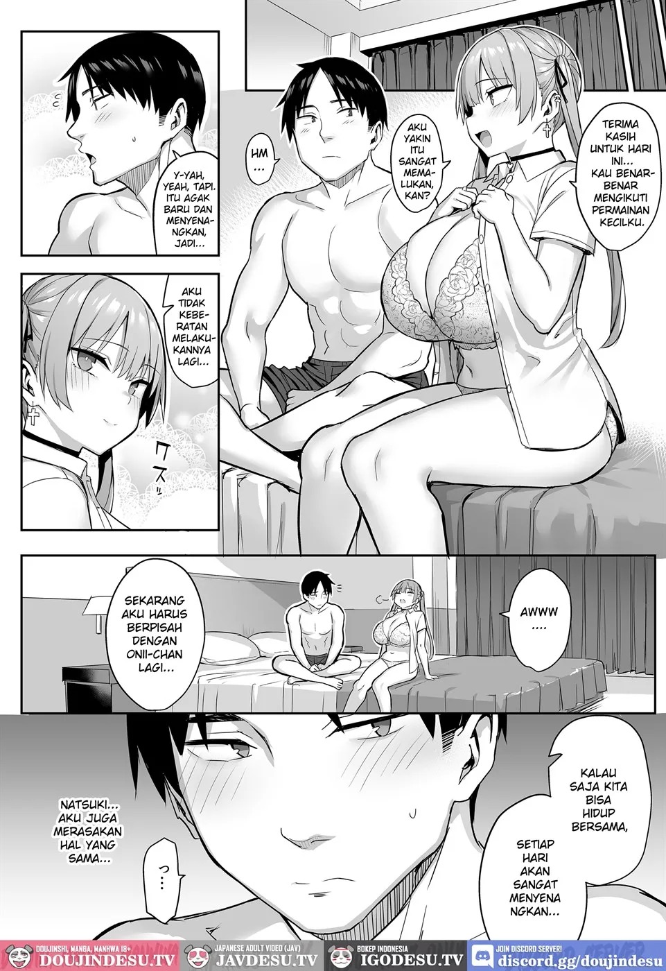 Moto InCha no Kyonyuu Yariman Imouto ga Erosugite, Onii-chan wa Mou…!!: Chapter chapter-4 - Page 50