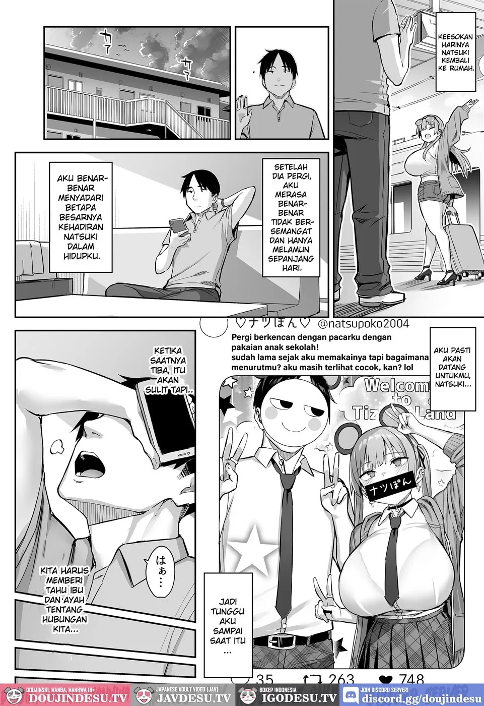 Moto InCha no Kyonyuu Yariman Imouto ga Erosugite, Onii-chan wa Mou…!!: Chapter chapter-4 - Page 52