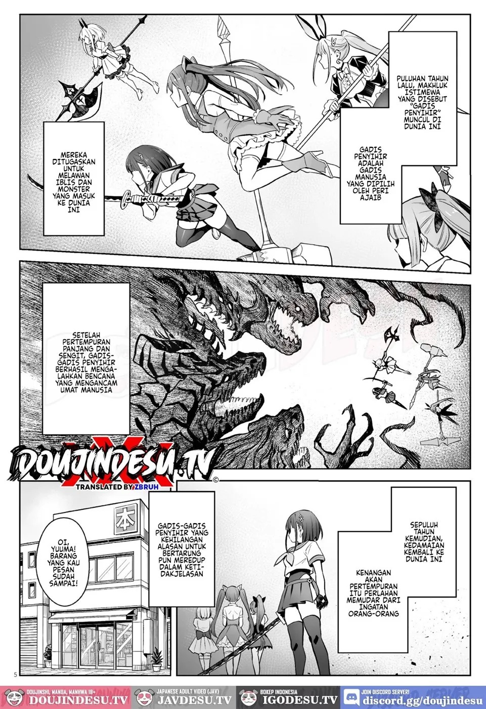 Moto Mahou Shoujo no Kazoku Banashi: Chapter chapter-1 - Page 4