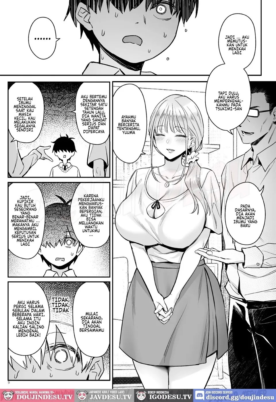 Moto Mahou Shoujo no Kazoku Banashi: Chapter chapter-1 - Page 8