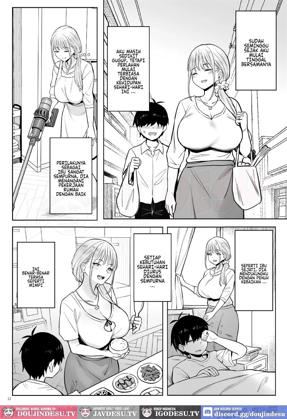 Moto Mahou Shoujo no Kazoku Banashi: Chapter chapter-1 - Page 12