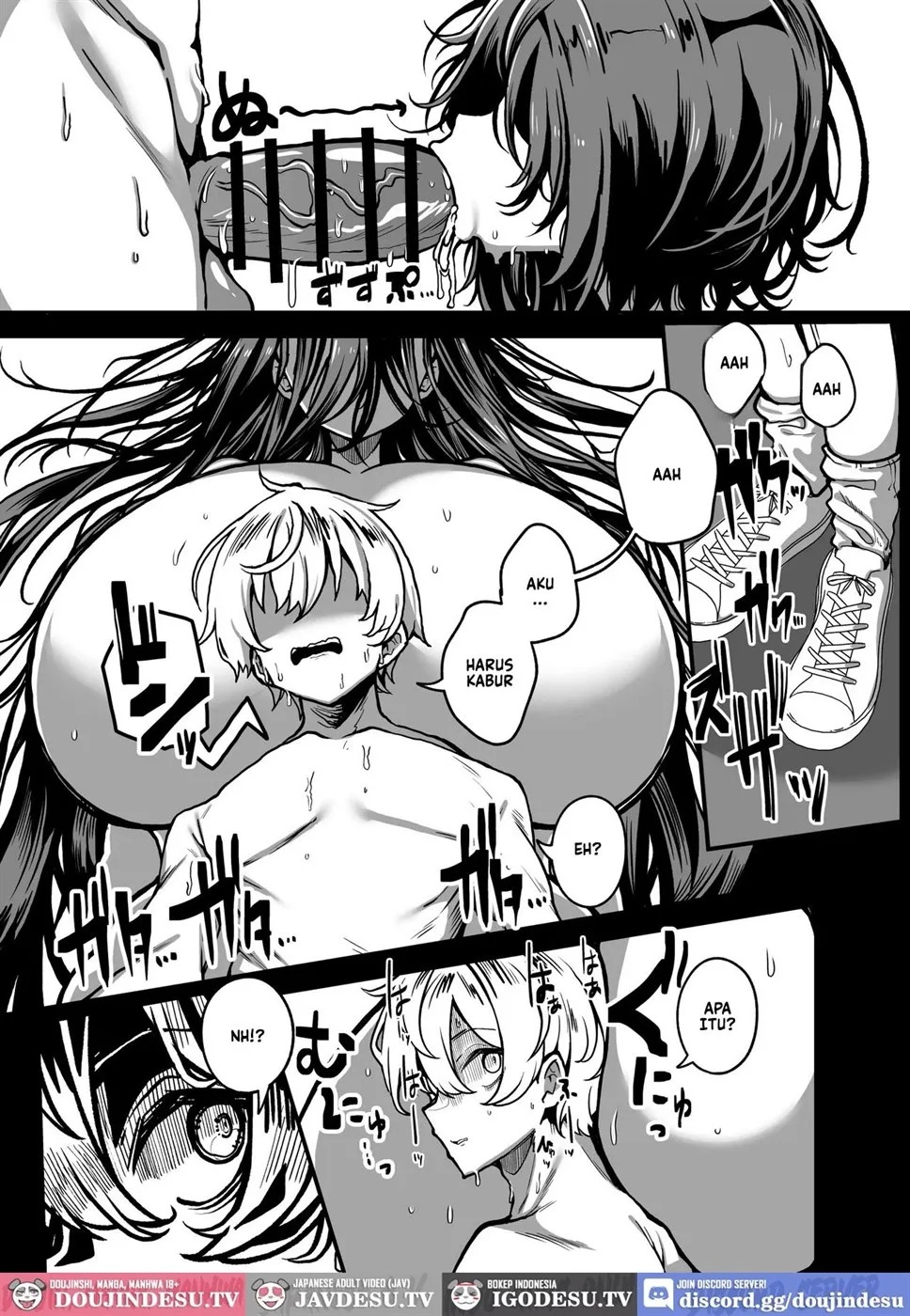 Muchi Muchi Kaii Ni Osowarete Douzoku Ka (♀) Sarete Shimau Hanashi: Chapter chapter-1 - Page 30