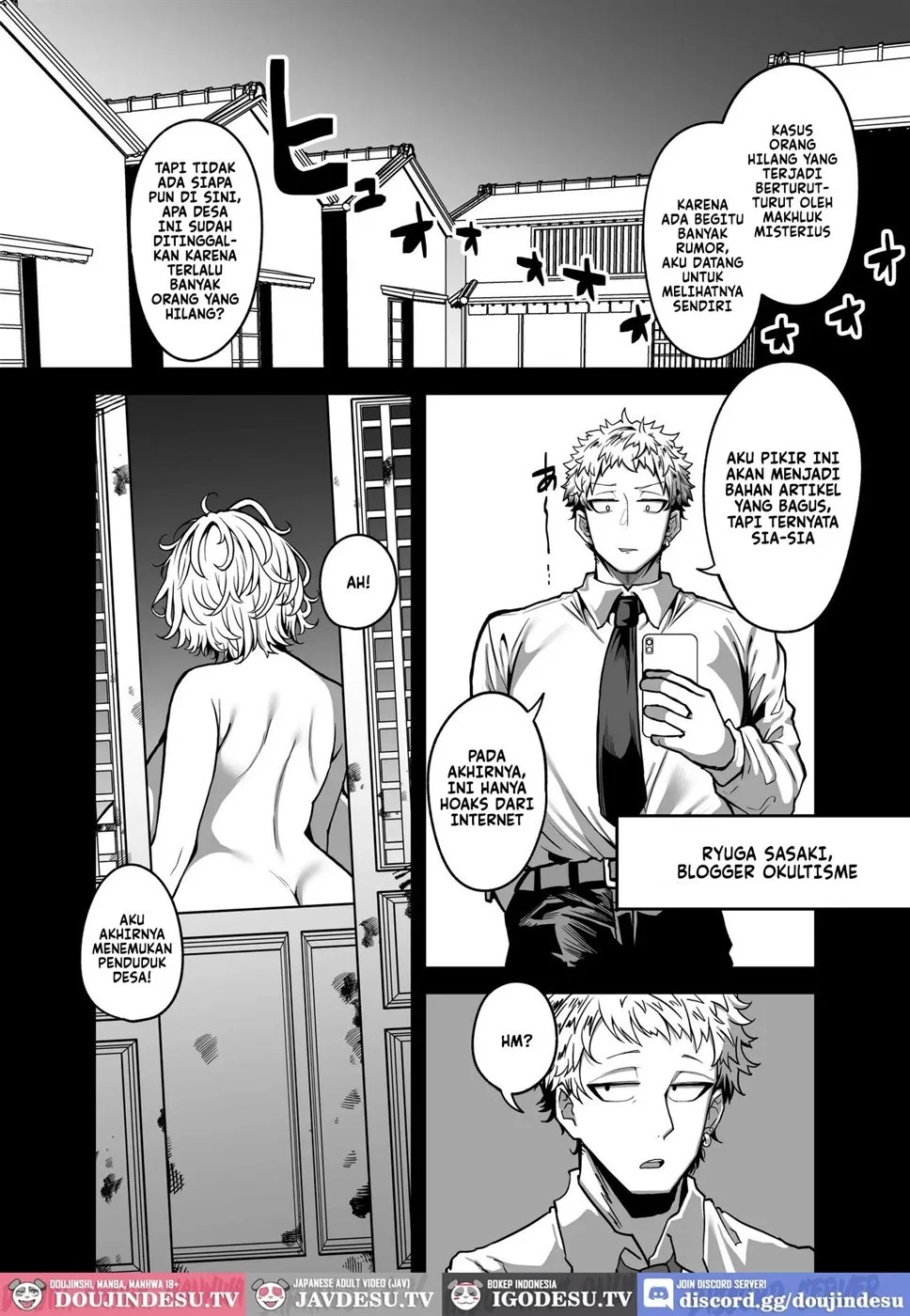 Muchi Muchi Kaii Ni Osowarete Douzoku Ka (♀) Sarete Shimau Hanashi: Chapter chapter-1 - Page 36