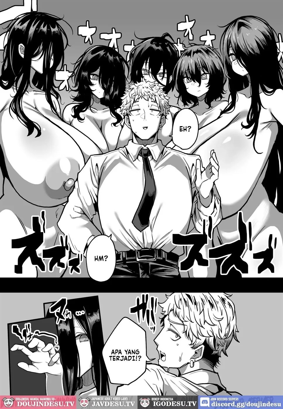Muchi Muchi Kaii Ni Osowarete Douzoku Ka (♀) Sarete Shimau Hanashi: Chapter chapter-1 - Page 38