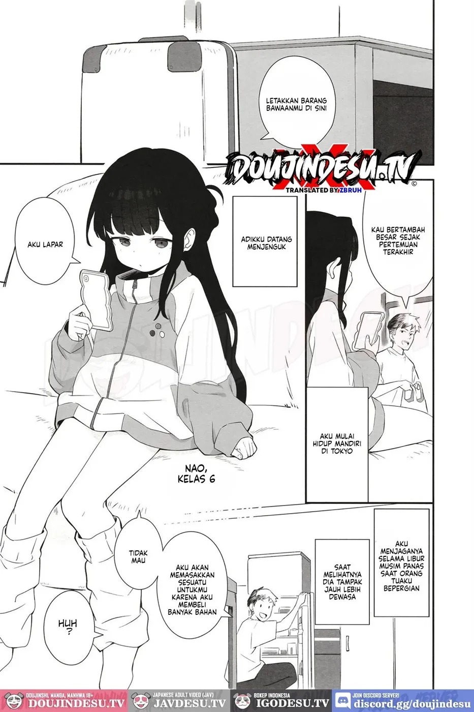Muhyoujou Mesugaki Imouto no Seishori Gakari ni Ninmei sareta Ore ga Chinpo de Wakaraseru Hanashi: Chapter chapter-1 - Page 3