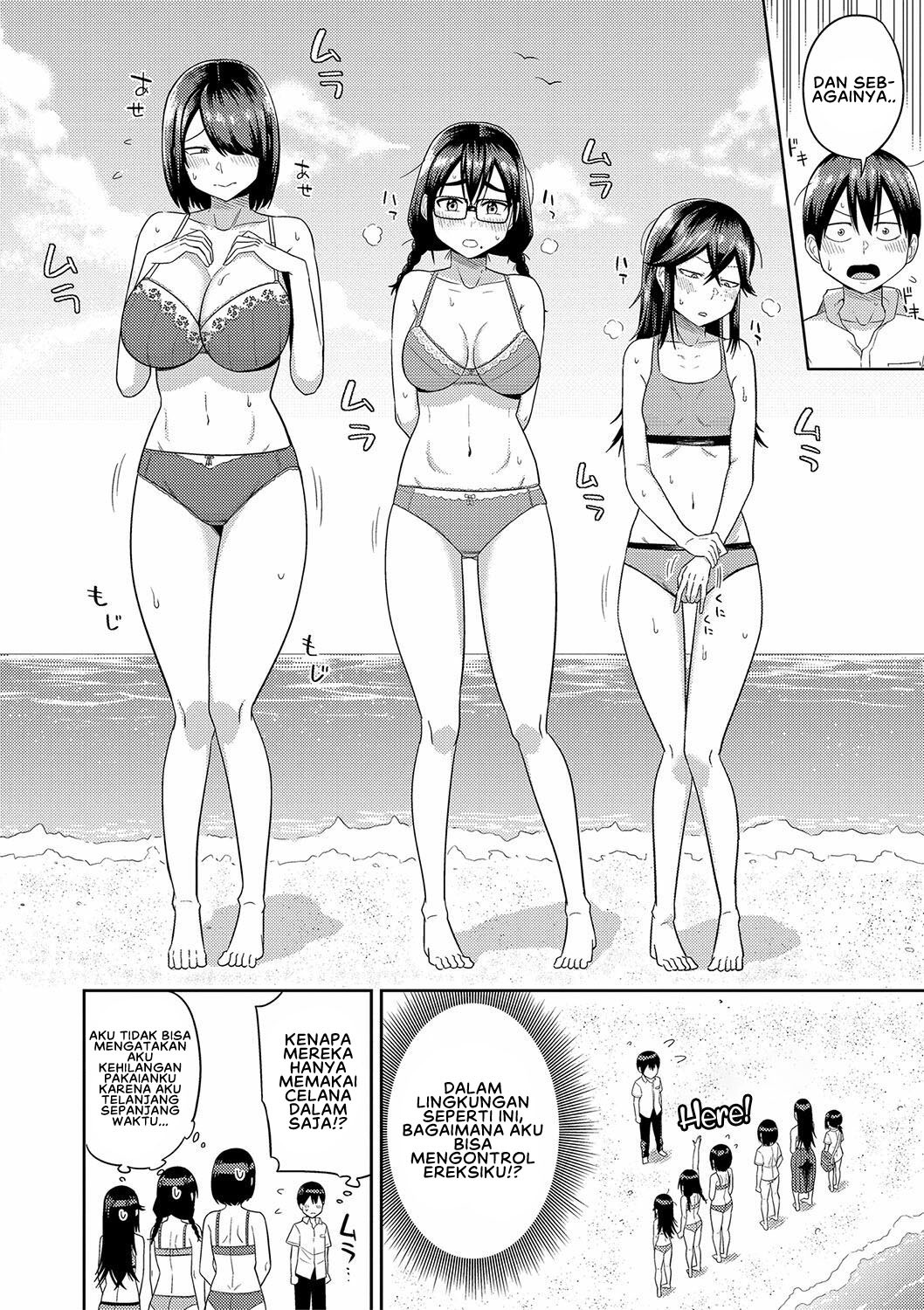 Mujintou de, SEX ni Kyoumi Shinshin na Dosukebe Inkya Joshi-tachi to Harem Life: Chapter chapter-2 - Page 12